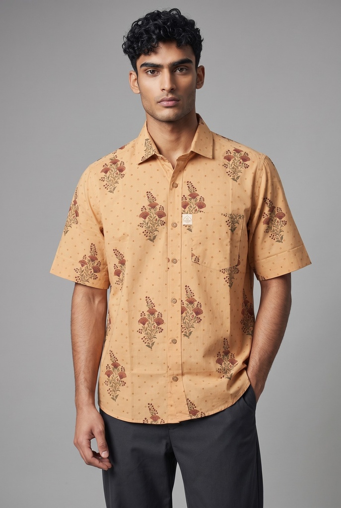 [M-BP-017] Cheeku Base Dotted Kali Print (M)