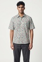 Light Green Pink Buta Print